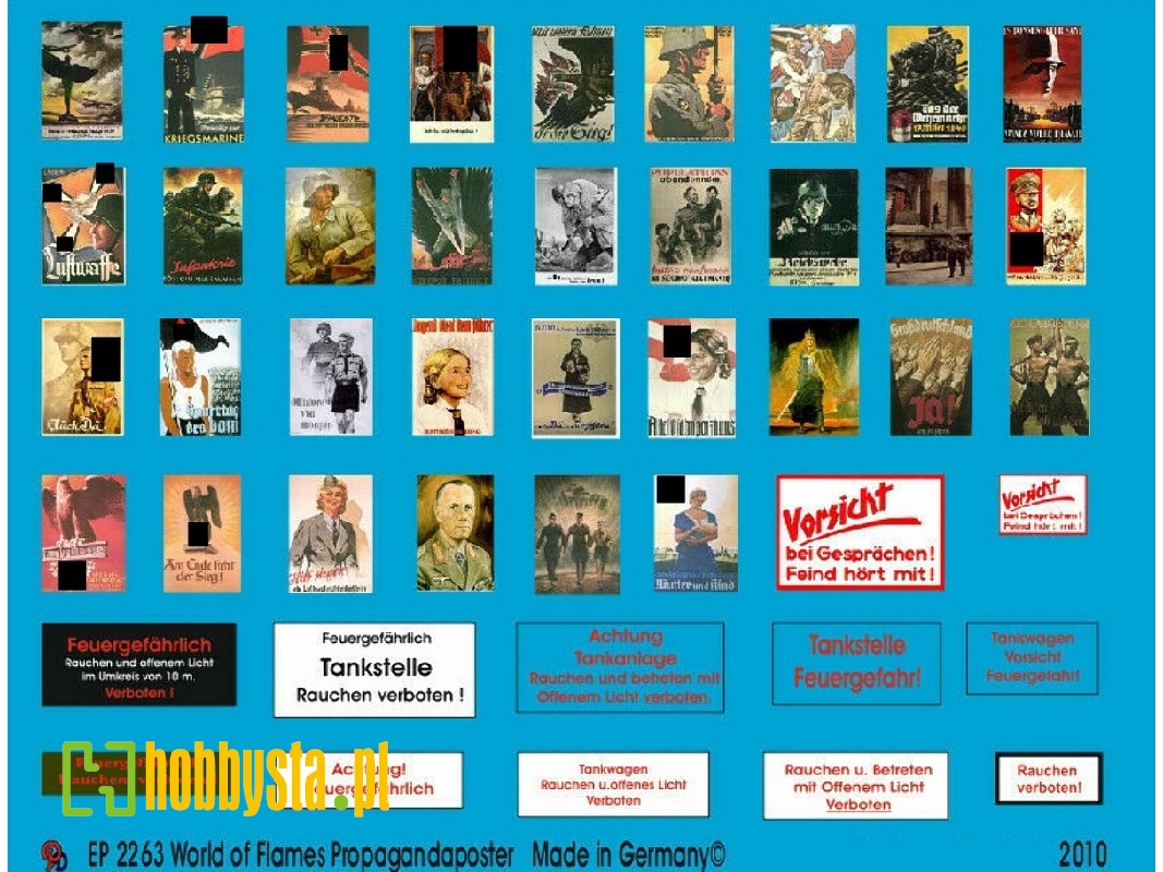 World Of Flames Propaganda Poster - zdjęcie 1