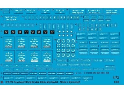 Dora Gun Markings For Hobby Boss Model - zdjęcie 1
