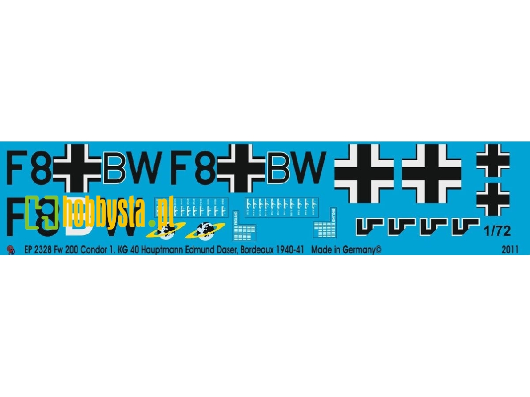 Fw 200 Condor 1./Kg 40 Hauptmann Edmund Daser, Bordeaux 1940-1941 - zdjęcie 1