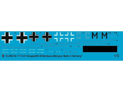 He 177 A-5 Ii Group / Kg 40 Bordeaux-merignac - zdjęcie 1