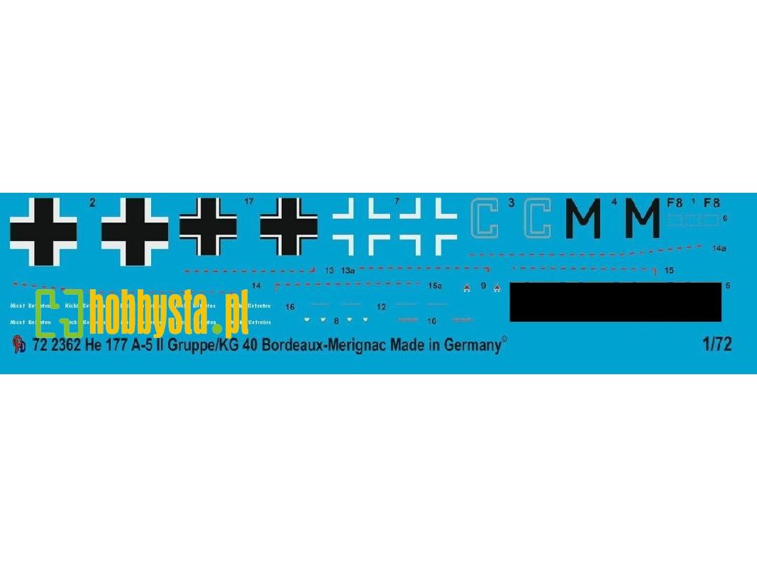 He 177 A-5 Ii Group / Kg 40 Bordeaux-merignac - zdjęcie 1