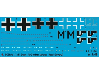 He 177 A-5 Ii Group / Kg 40 Bordeaux-merignac - zdjęcie 1