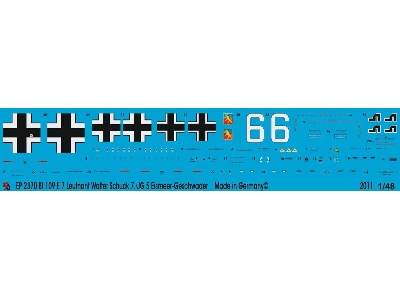 Bf 109 E-7 Lt. Walter Schuck 7./Jg 5 Arctic Ocean Squadron - zdjęcie 1