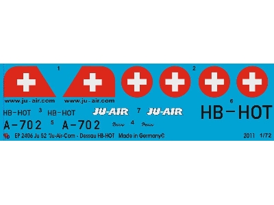 Ju 52 Ju-air-com Dessau Hb-hot - zdjęcie 1