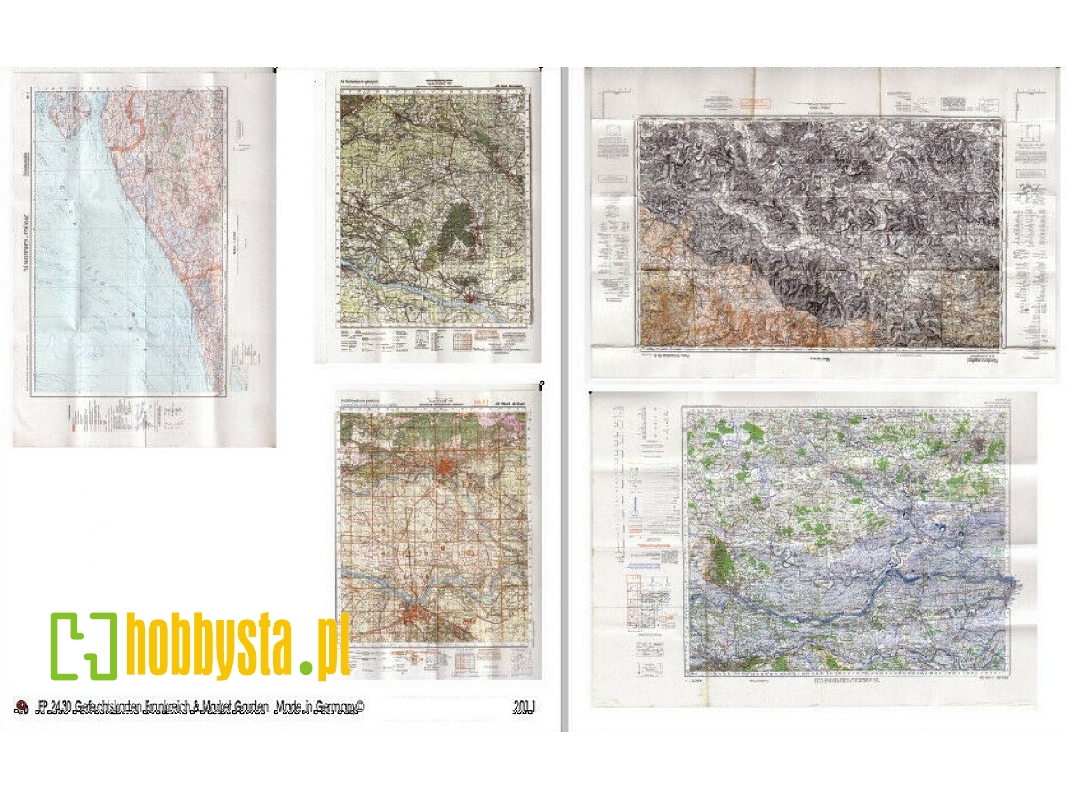 Battle Maps Of France And Market Garden - zdjęcie 1