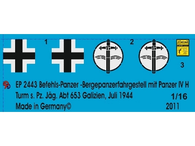 Command Tank Panther/Panzer Iv Hybrid S. Pz. JĂ¤g Abt 653 Galicia - zdjÄ™cie 1