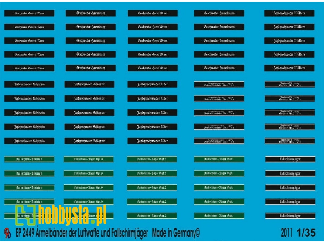Cuff Titles Of The Airforce And Paras - zdjęcie 1