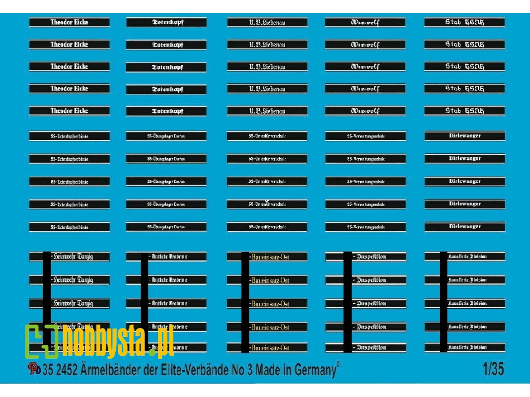 Cuff Titles Of The Waffen Ss No. 3 - zdjęcie 1