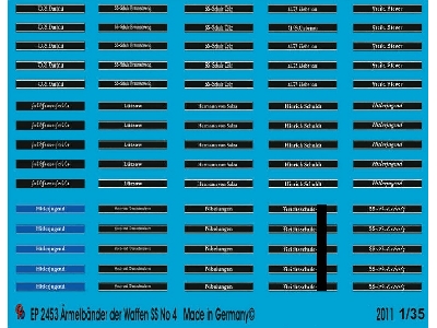 Cuff Titles Of The Waffen Ss No. 4 - zdjęcie 1
