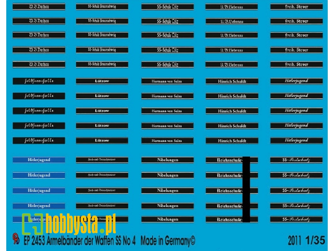 Cuff Titles Of The Waffen Ss No. 4 - zdjęcie 1