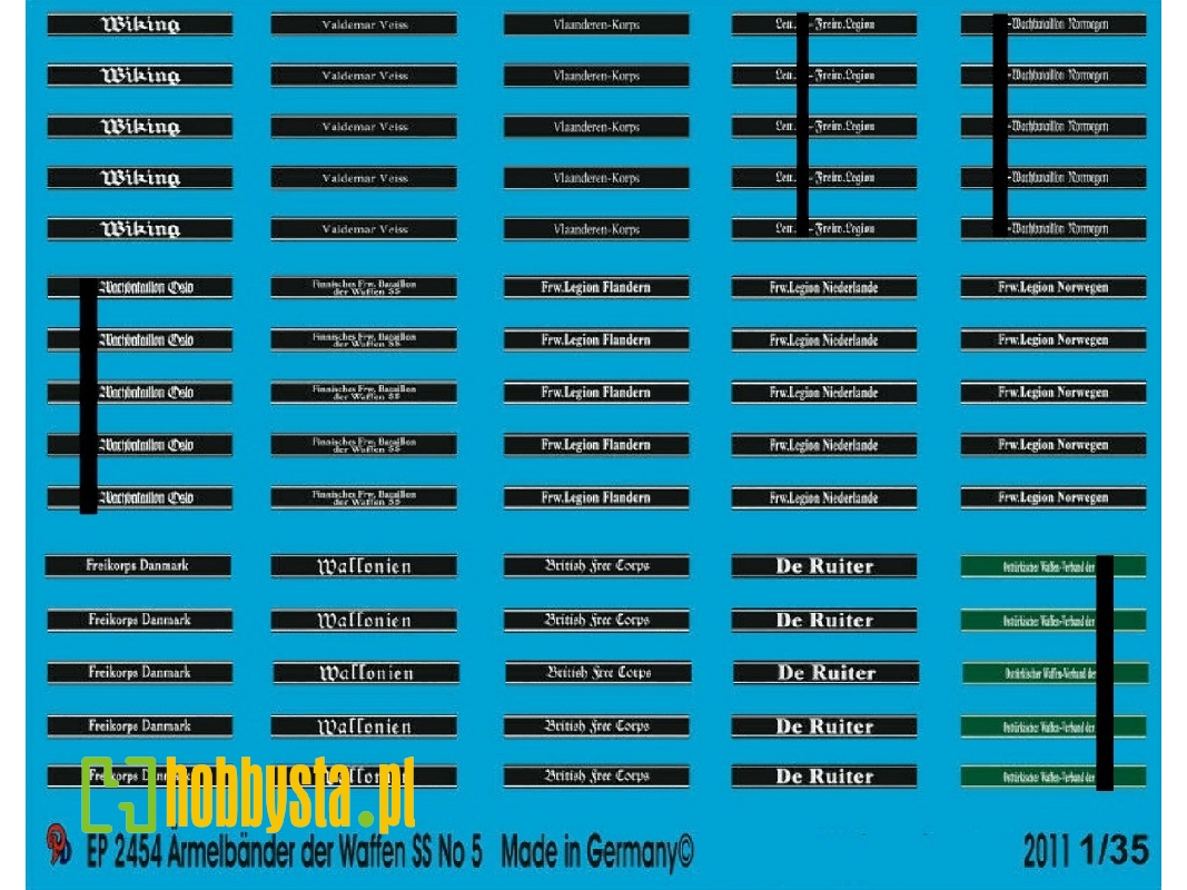 Cuff Titles Of The Waffen Ss No. 5 - zdjęcie 1