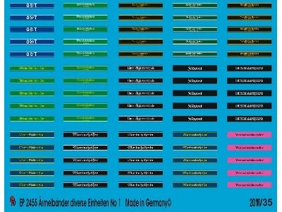 Cuff Titles Of Different Units No. 1 - zdjęcie 1