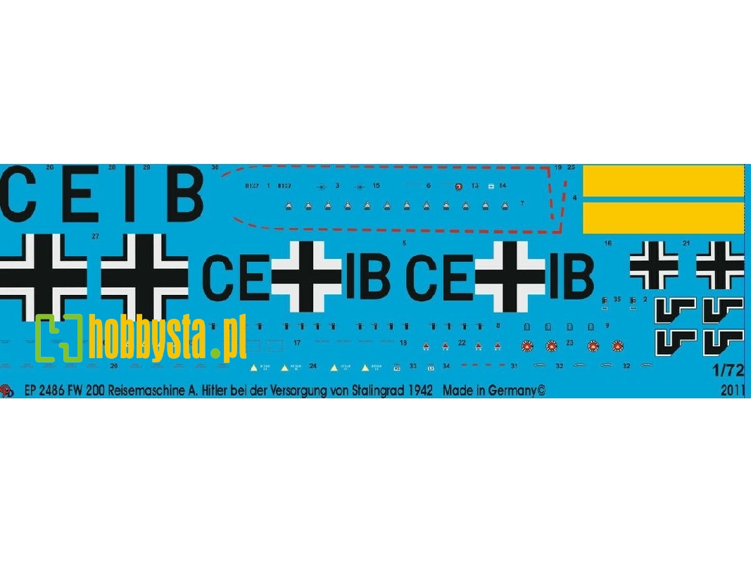 Fw 200 Special Plane Of A. Hitler Used During Stalingrad Fight - zdjęcie 1