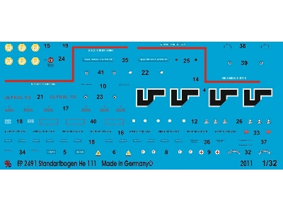 Standard Stencils He 111 - zdjęcie 1