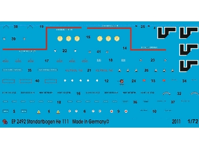 Standard Stencils He 111 - zdjęcie 1