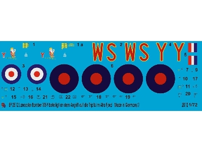 Lancaster Bomber Ws-y Tock Part In The Attack On The Tirpitz 1944 - zdjęcie 1