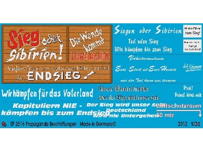 German Wall Slogans In The Final War - zdjęcie 1