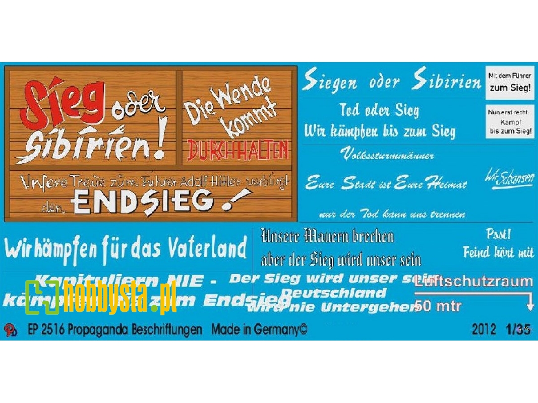 German Wall Slogans In The Final War - zdjęcie 1
