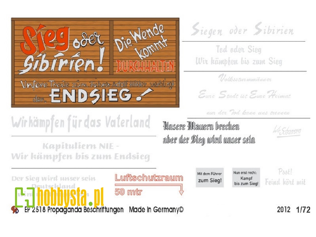 German Wall Slogans In The Final War - zdjęcie 1