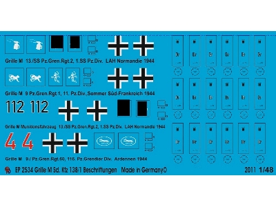 Grille Sd. Kfz 138/1 Markings - zdjęcie 1