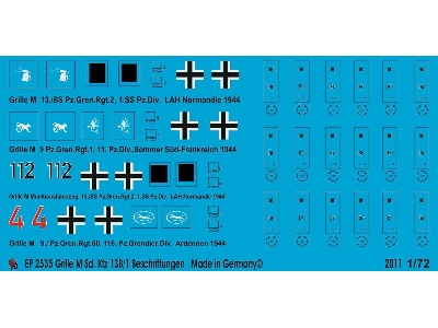 Grille Sd. Kfz 138/1 Markings - zdjęcie 1