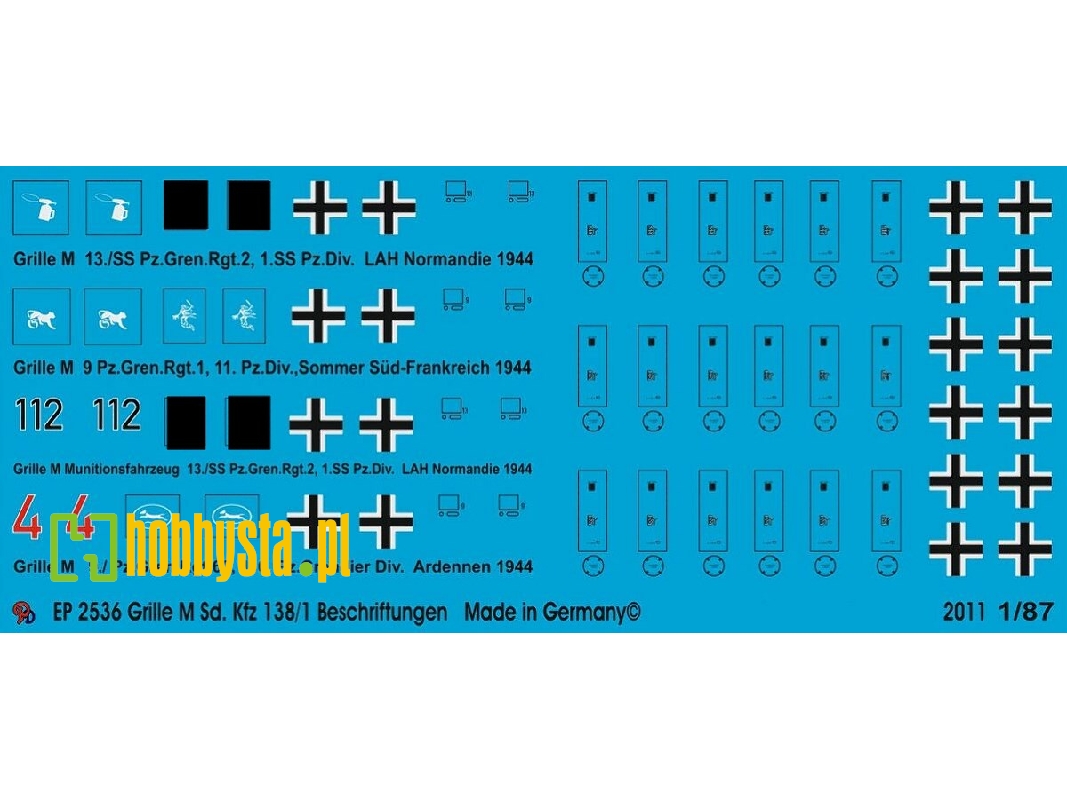 Grille Sd. Kfz 138/1 Markings - zdjęcie 1