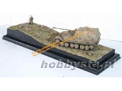 Elefant w/Red Army Anti-Tank - Rifleman Diorama Set - zdjęcie 1