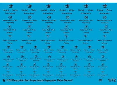 Crate Markings With German Airplane Manufacturers - zdjęcie 1