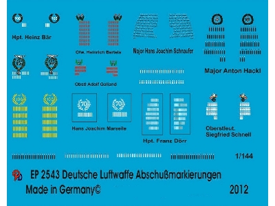 German Airforce Kill Markings - zdjęcie 1
