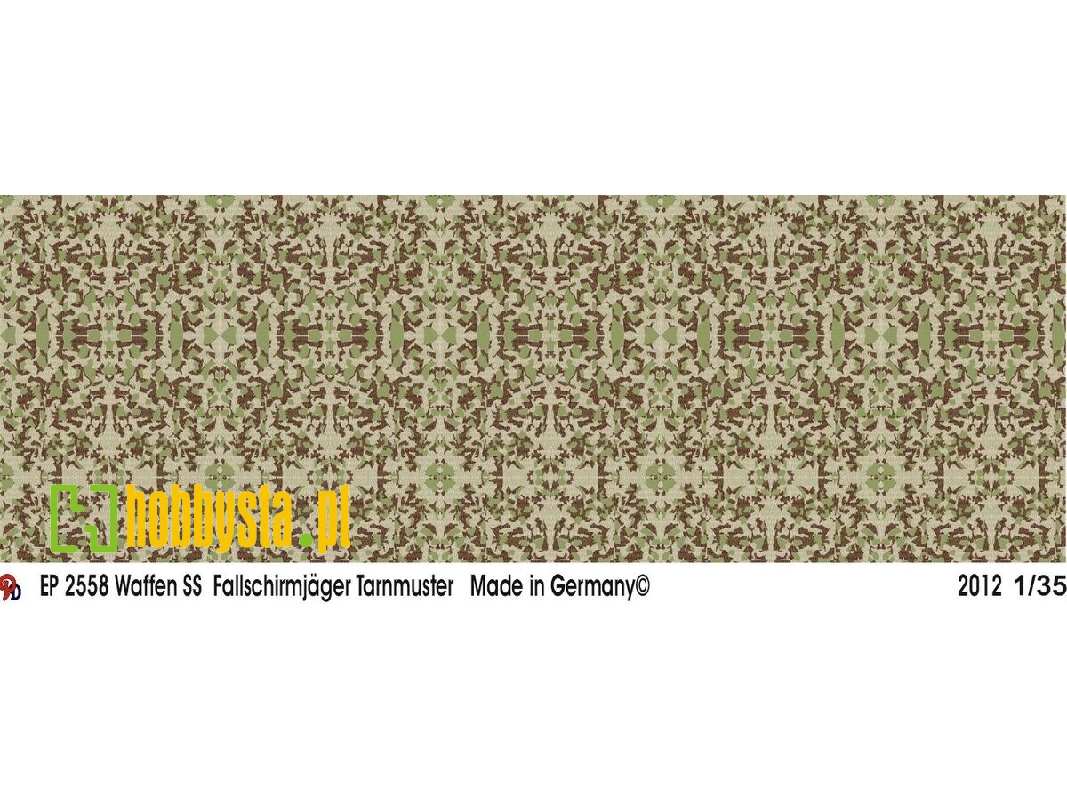 Waffen Ss Paras Uniform Scheme - zdjęcie 1