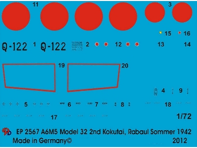 A6m5 Model 32 2nd Kokutai, Rabaul Summer 1942 - zdjęcie 1