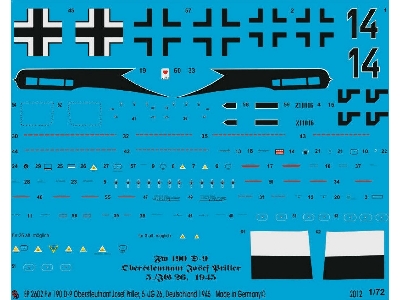 Fw 190 D-9 Oberstleutnant Josef Priller 5./Jg 26, Germany 1945 - zdjęcie 1