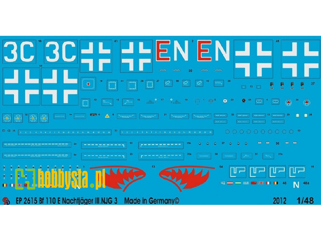 Bf 110 E Nachtjäger Iii./Njg 3 - zdjęcie 1