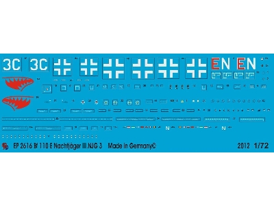 Bf 110 E Nachtjäger Iii./Njg 3 - zdjęcie 1