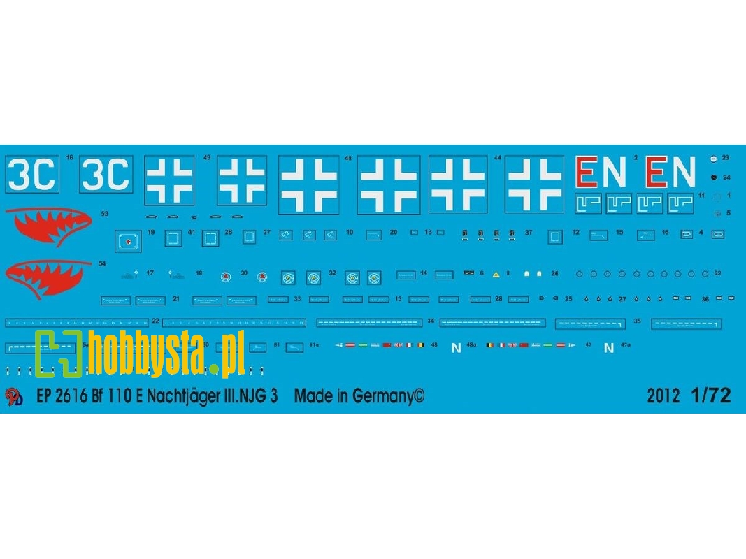 Bf 110 E Nachtjäger Iii./Njg 3 - zdjęcie 1