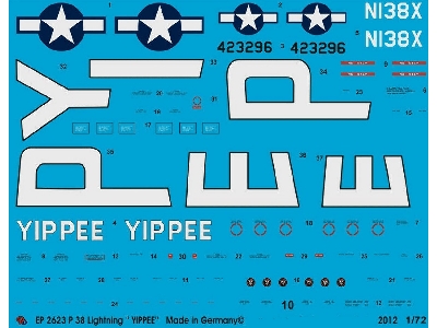 P 38 Ligthning "yippee" - zdjęcie 1