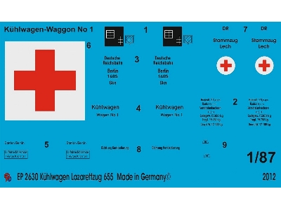 Fridge Wagons Of Ambulance Train 655 - zdjęcie 1
