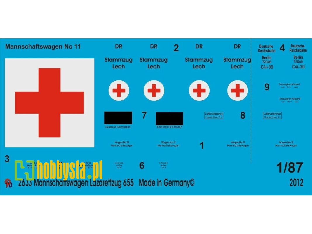 Crew Wagons Of The Ambulance Train 655 - zdjęcie 1