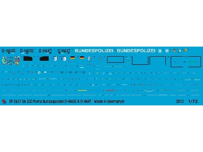 Sa330 Puma Bundespolizei D-haxg-d-haxt - zdjęcie 1