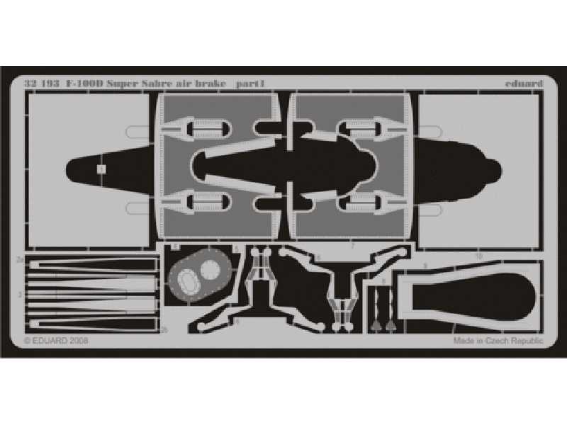 F-100D air brake 1/32 - Trumpeter - blaszki - zdjęcie 1 F-100D air brake 1/32 - Trumpeter - blaszki - zdjęcie 1