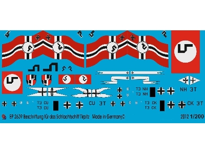 Battleship Tirpitz Markings - zdjęcie 1