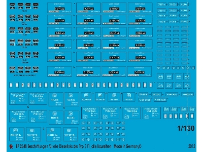 Markings For All Diesel Engines Of The Type D 311 All Types - zdjęcie 1