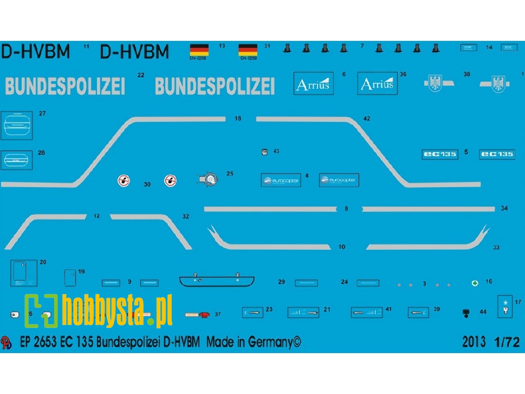 Ec-135 Bundespolizei D-hvbm - zdjęcie 1
