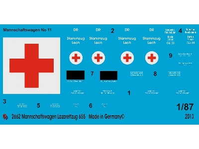 Crew Wagon Of The Ambulance Train 655, White Label - zdjęcie 1