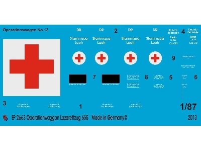 Operation Wagon Of The Ambulance Train 655, White Label - zdjęcie 1