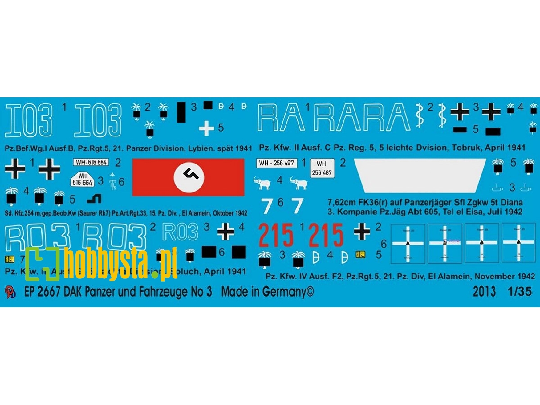 Dak Tank Markings No. 3 - zdjęcie 1