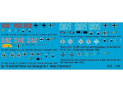 Dak Tank Markings No. 4 - zdjęcie 1