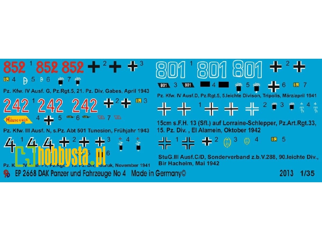 Dak Tank Markings No. 4 - zdjęcie 1