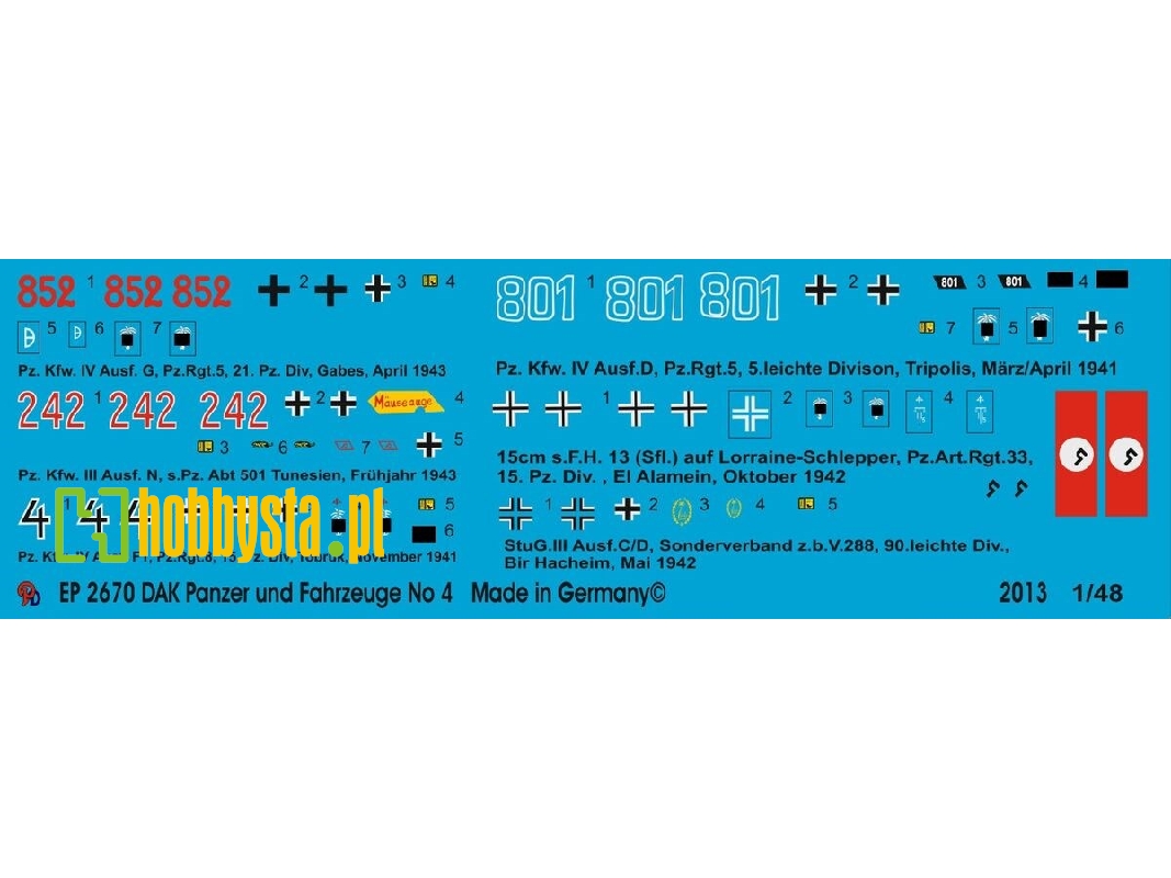Dak Tank Markings No. 4 - zdjęcie 1