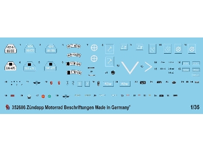 Zündapp Motorbike Markings - zdjęcie 1